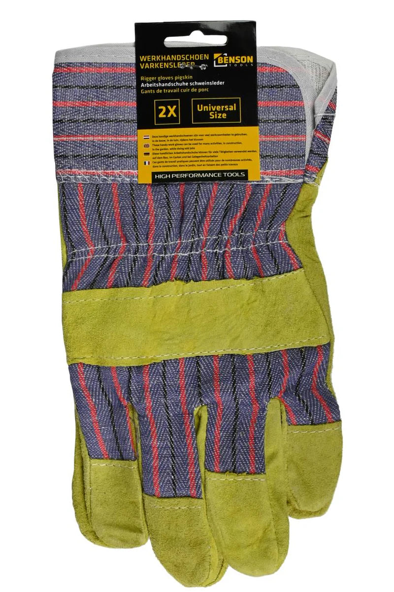 ThuisZeker72 | Werkhandschoenen – Varkensleer