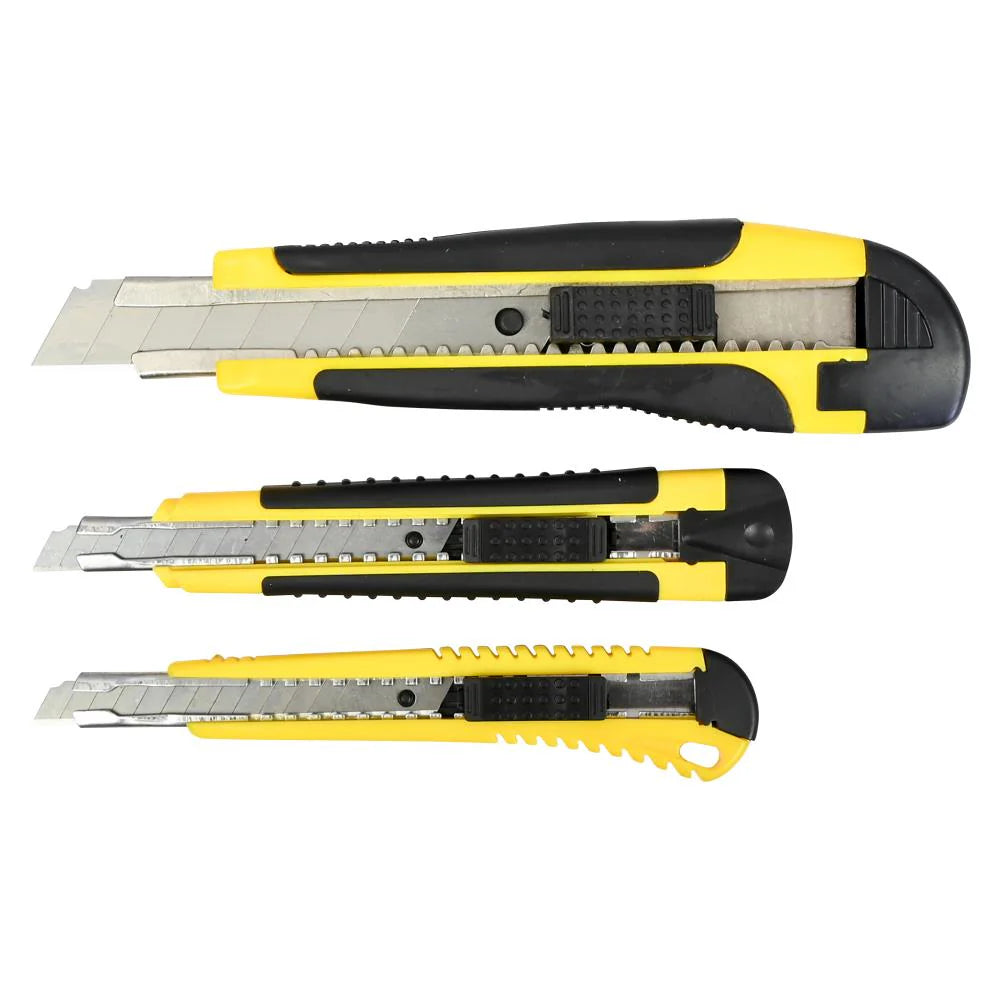 ThuisZeker72 | Afbreekmessen set 9 mm en 18 mm + 20 reservemessen