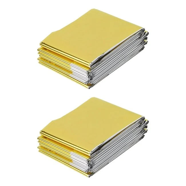 ThuisZeker72 - Isolerend - Wind- en waterafstotend - 160 x 210 cm - 2 stuks